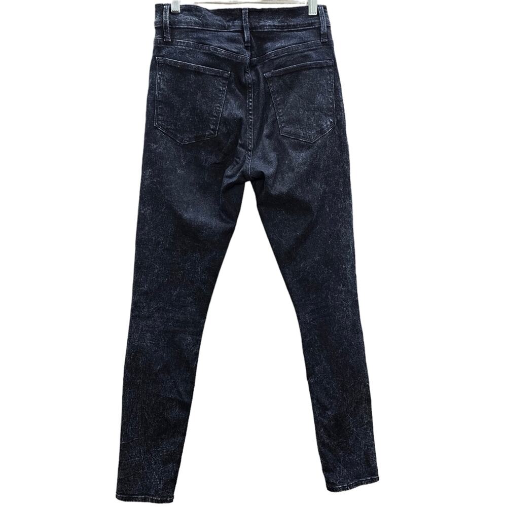 Frame Jeans Women's Size 28 Le High Skinny Dean Acid Wash Ankle High Rise - Picture 2 of 15